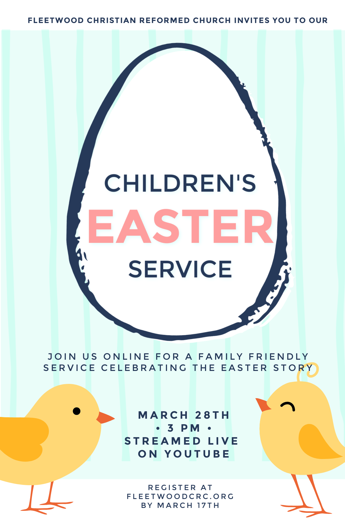 Fleetwood Christian Reformed Church Children's Easter Service