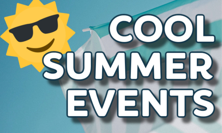 text cool summer events
