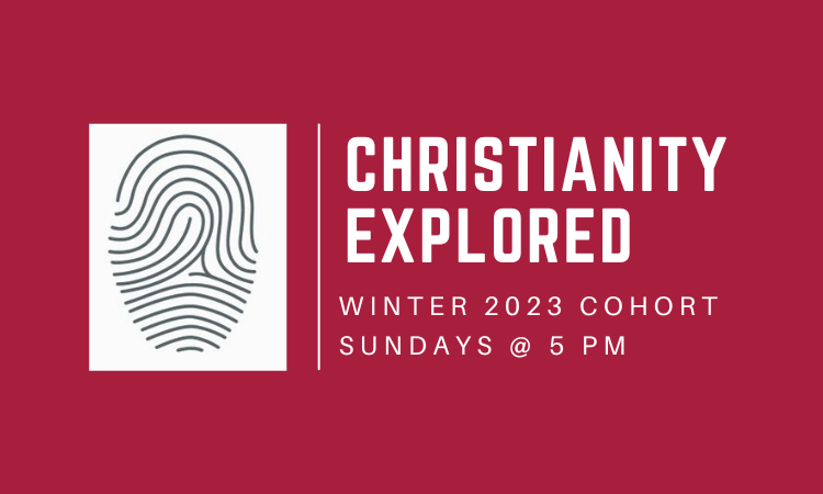Christianity explored Winter 2023 cohort Sundays  5