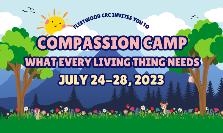 compassion camp 2023 what every living thing needs july 24-28 2023