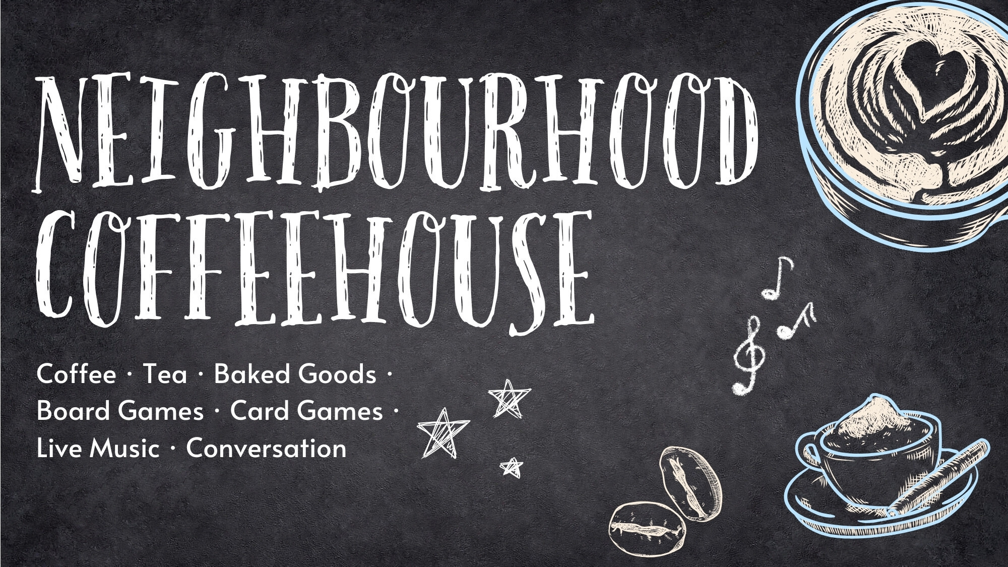 Coffeehouse banner